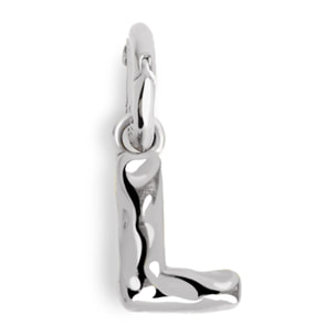 Charm Letter Organic Plata