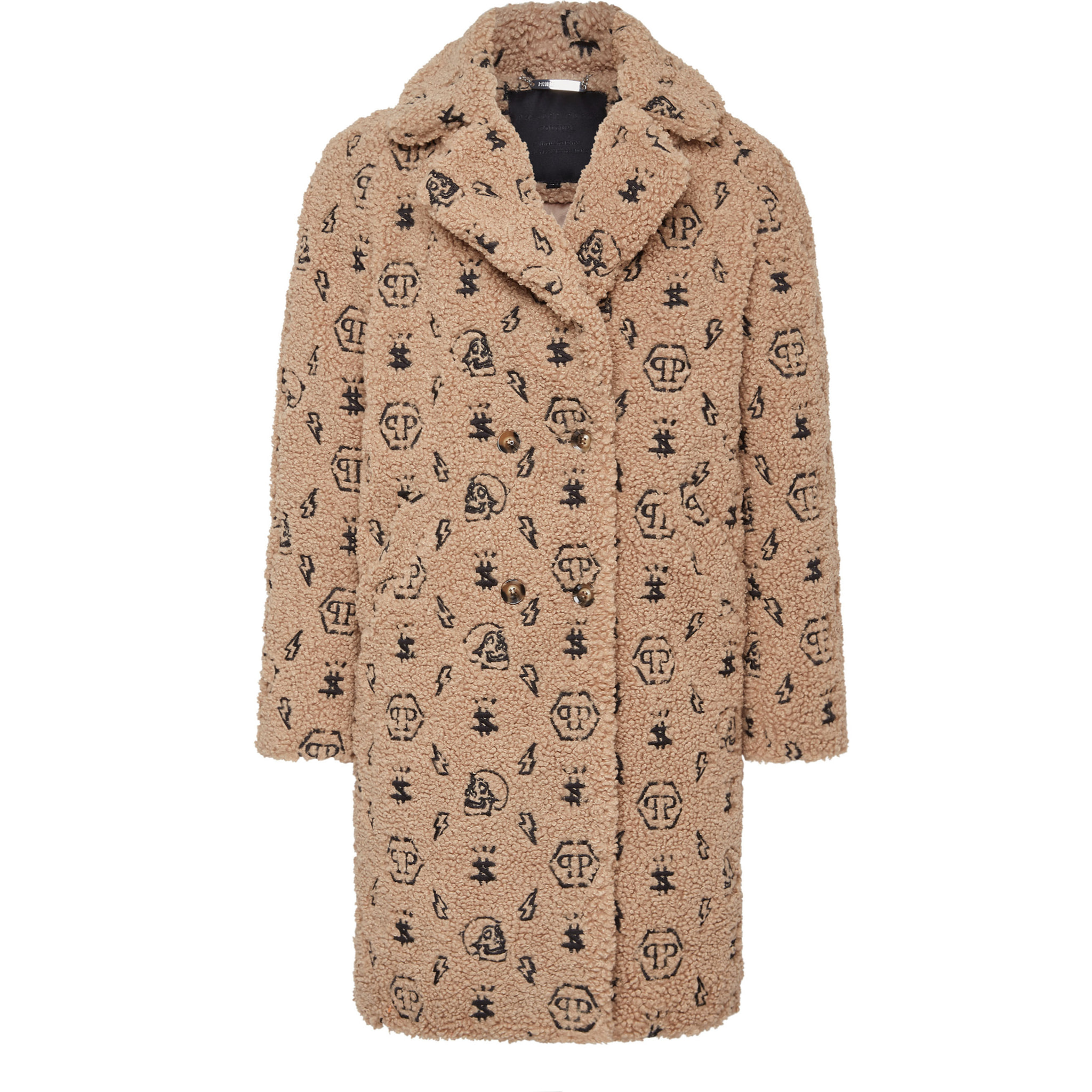 PHILIPP PLEIN COAT LONG MONOGRAM
