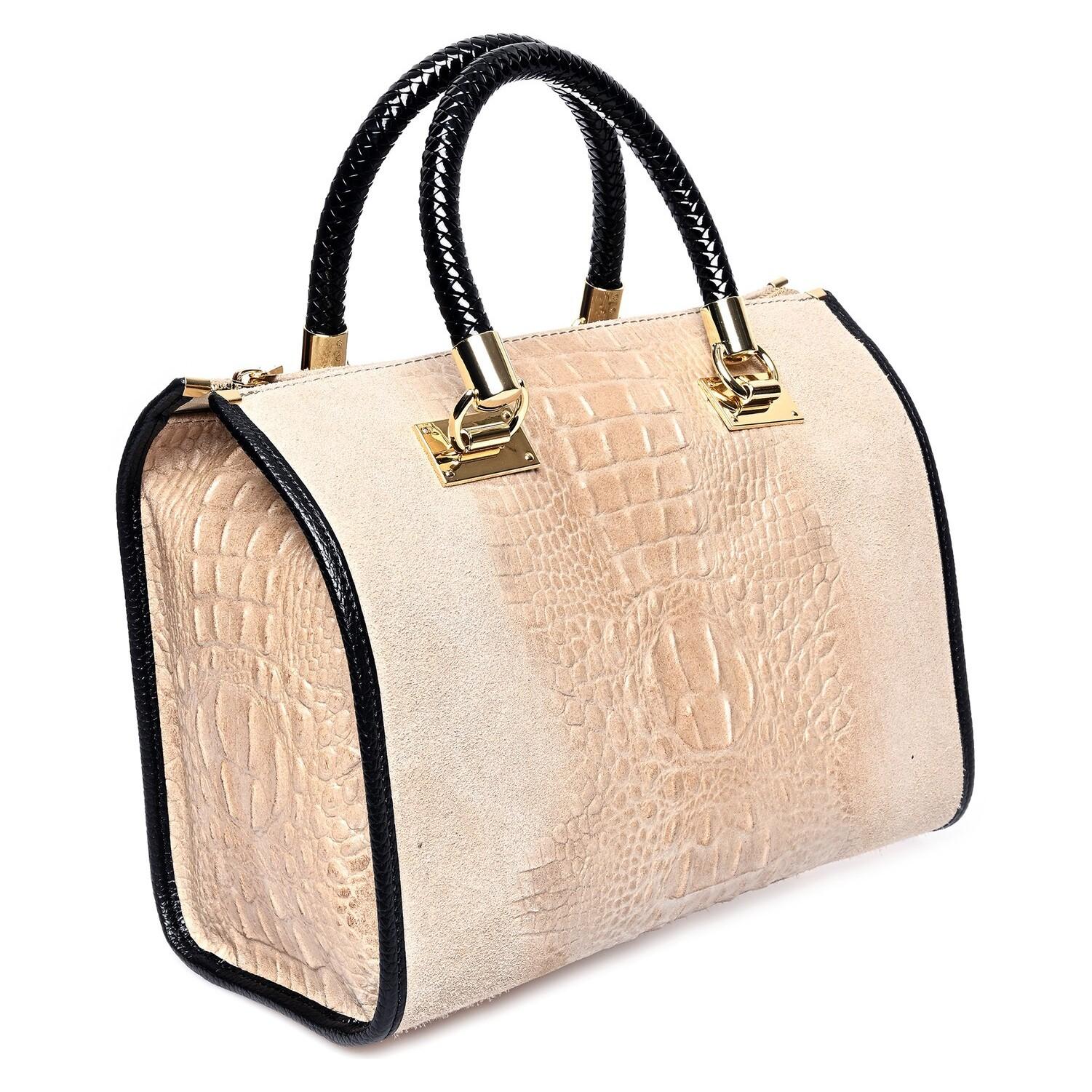 Borsa a mano Isabella Rhea Beige