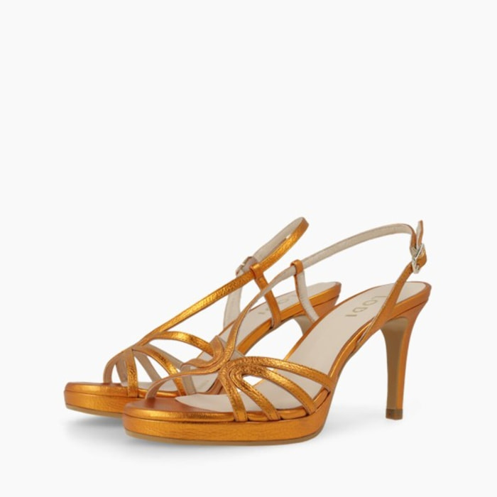 SANDALIAS NARANJAS LODIN