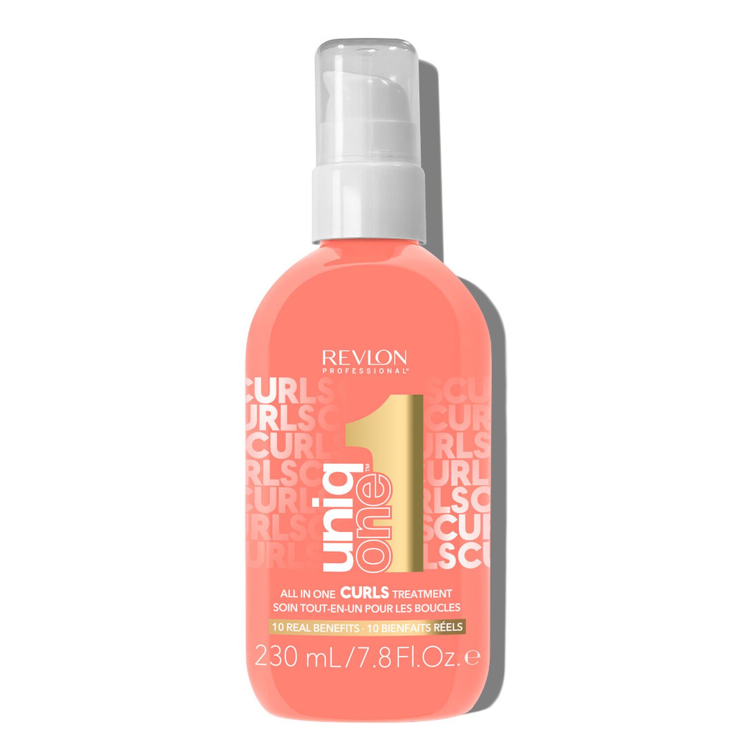 UniqOne™ - Soin Tout-En-Un Sans Rinçage - Cheveux Bouclés, Ondulés et Crépus 230 ml