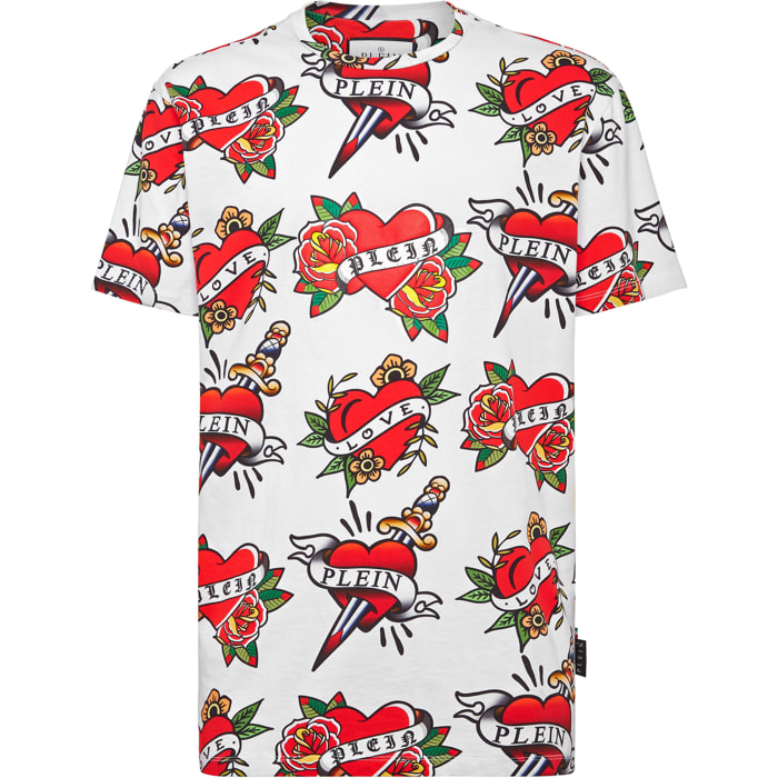 PHILIPP PLEIN Camiseta Cuello Redondo LOVE