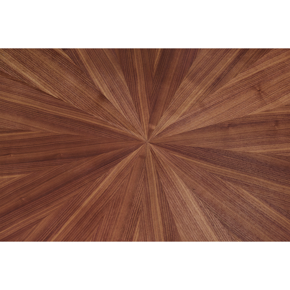 Table à manger design ovale noyer L160 cm DIELLI