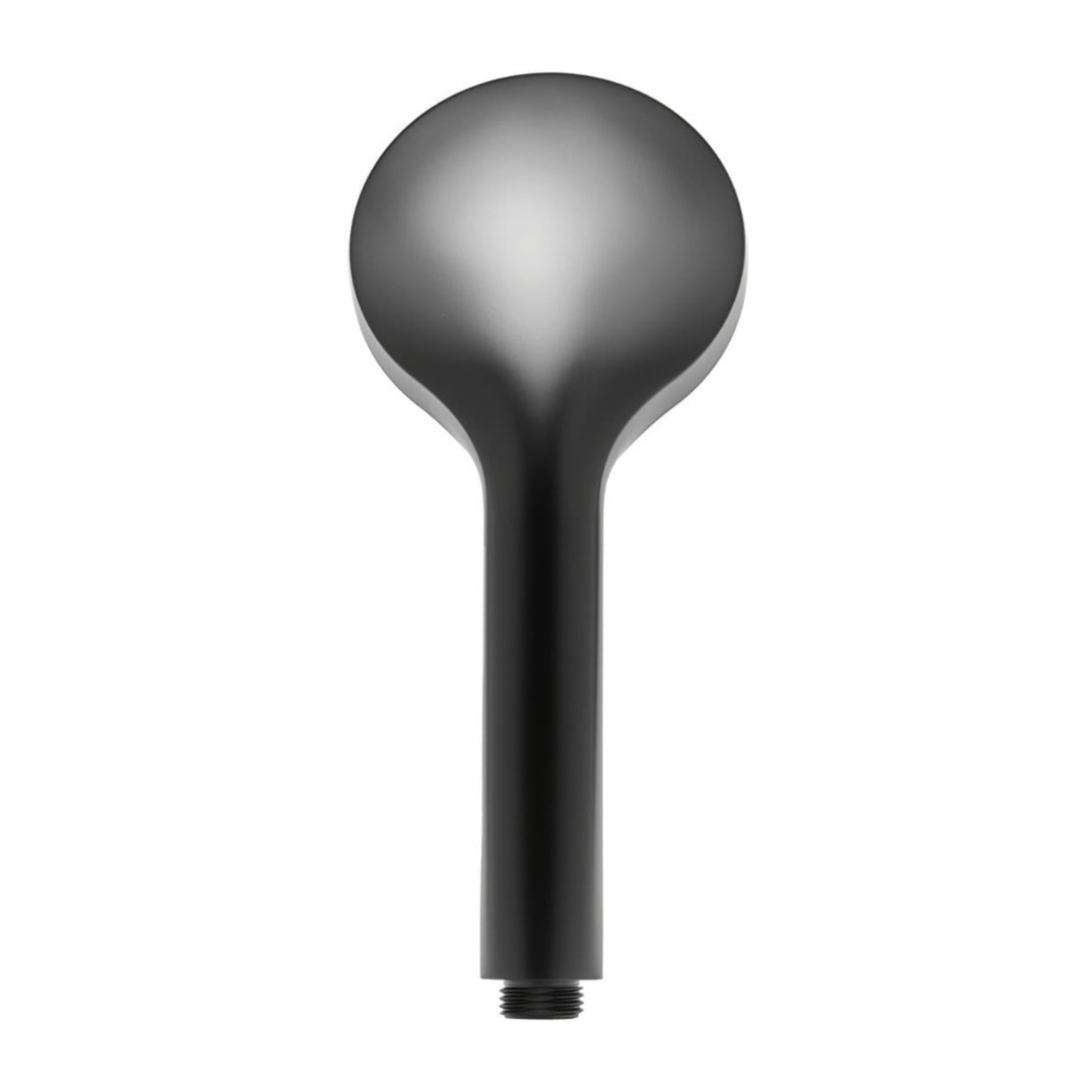 Douchette à main en plastique, 3 jets, buses silicone, noir mat (SATBSRS22C)