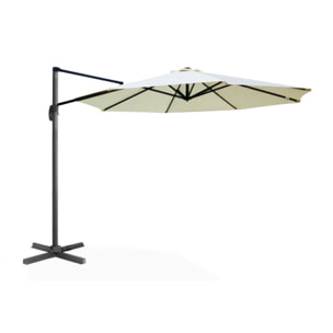 Parasol Sombra 360° rond Ø3m + housse