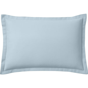 Taie d'oreiller 100% flanelle coton 160gr_bleu