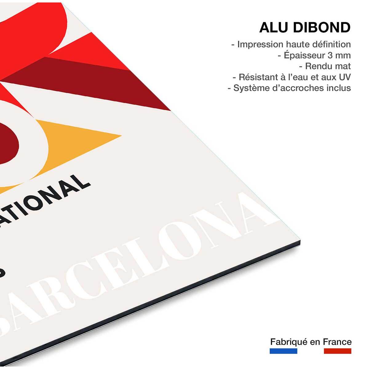 Tableau international jazz days Tableau alu Dibond