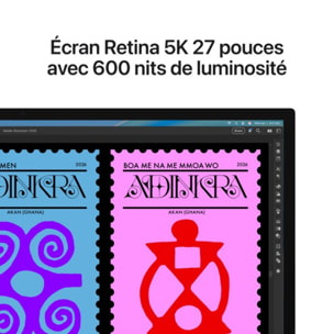 Ecran PC 5K APPLE Studio Display 27" IPS o-texturé 5K USB-C 96W