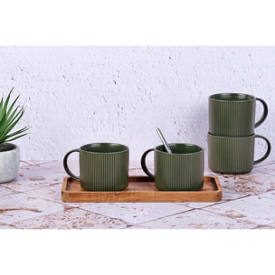 Mug SCANDI 50cl - 4 pièces - Olive