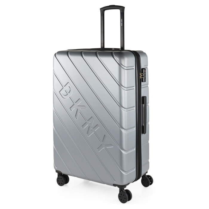 Maleta Abs Grande Dkny Dkny-911 Side Tracked Plata