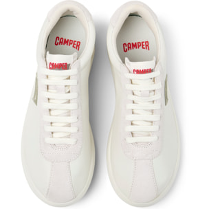 Sneakers - CAMPER Pelotas XLF - Bianco - Pelle liscia