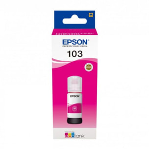 Cartouche d'encre EPSON Bouteille d'Encre Ecotank 103 Magenta - C13T00S34A