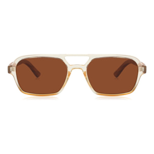 Gafas de Sol Feler 1539-16 Polarizadas de Madera Unisex 55 mm