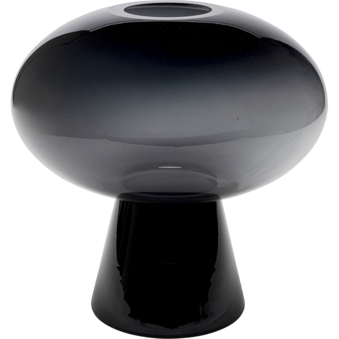 Vase Divine noir 30cm Kare Design