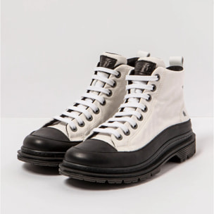 Botines 1895 NYLON WHITE-BLACK/ BIRMINGHAM color White-black