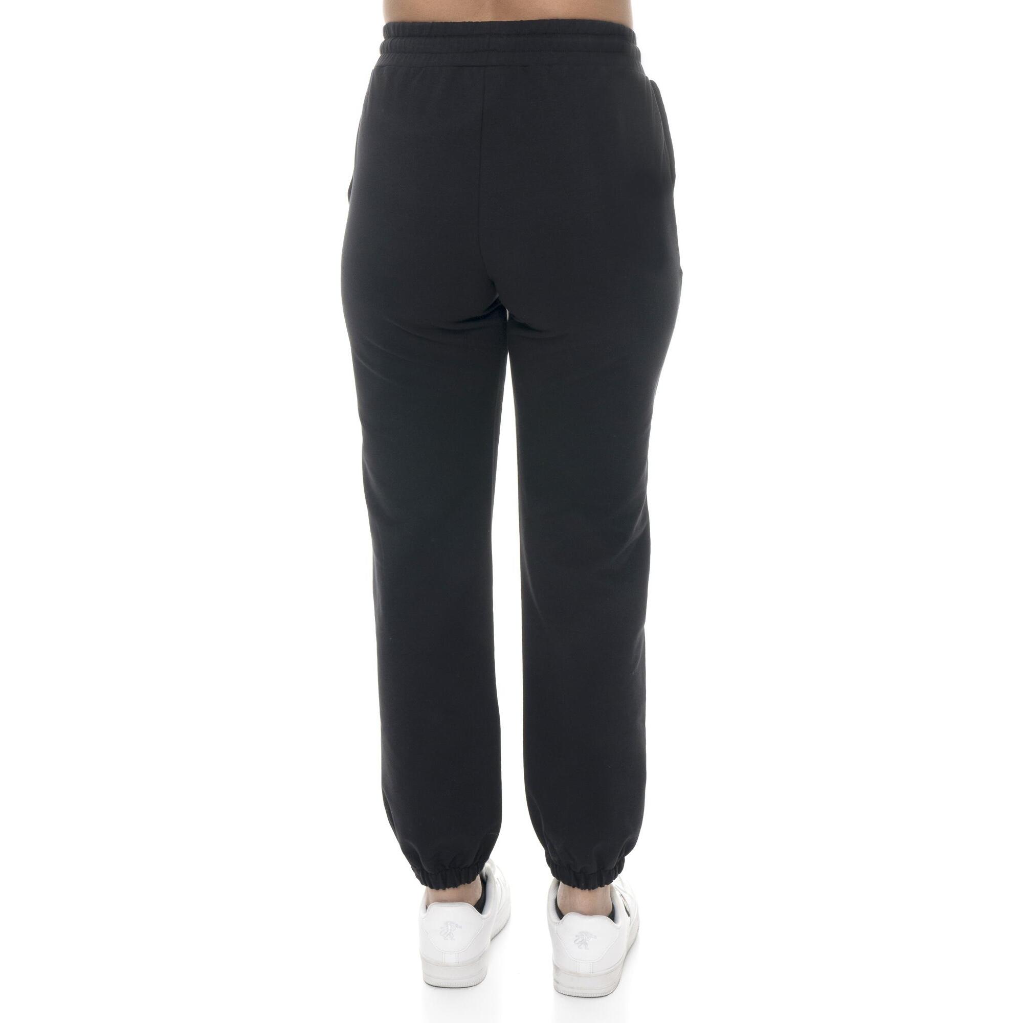 Pantaloni da donna in cotone non felpato Leone Basic