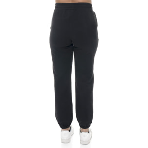 Pantaloni da donna in cotone non felpato Leone Basic