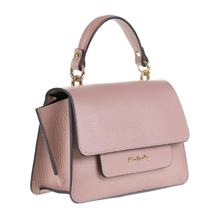 Borsa a mano da donna Made in Italy - Modello Elora Nova - 100% pelle - 23.5 x 15.0 x 10.0 cm