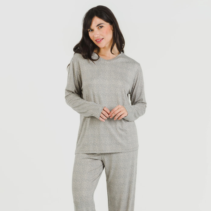 Pigiama lungo da donna lolenda soft