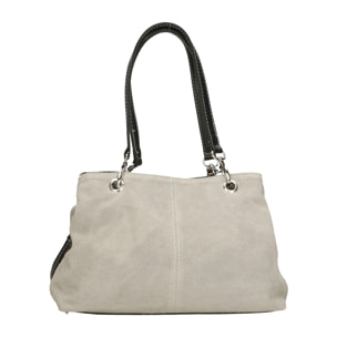Chicca Borse Borsetta Pochette Grigio