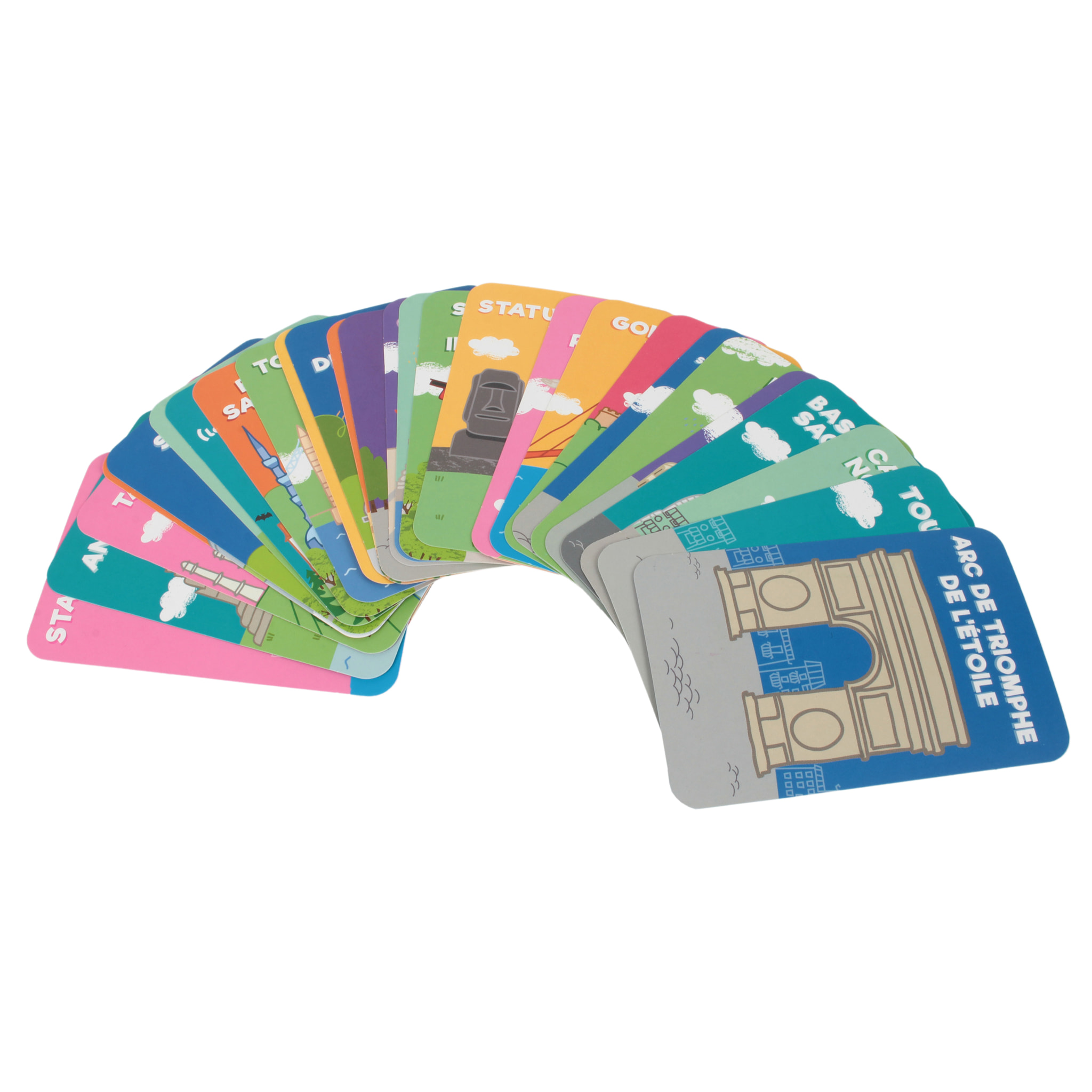 CARTE EDUCATIVE J APPRENDS LES MONUMENTS X30