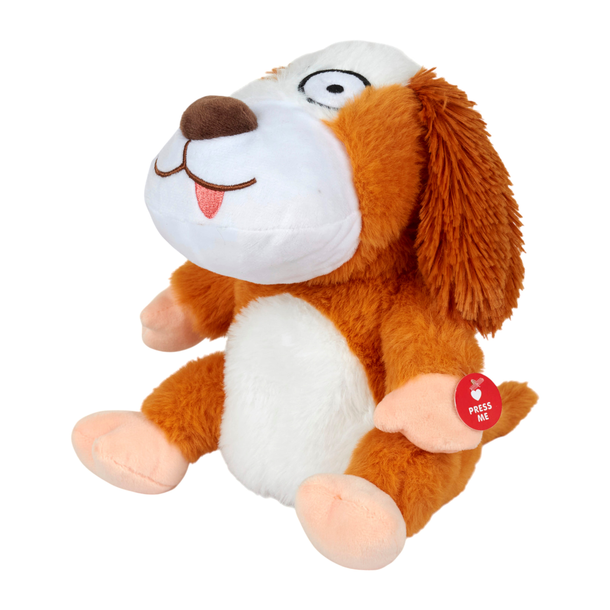 Peluche Chien Fou A Piles