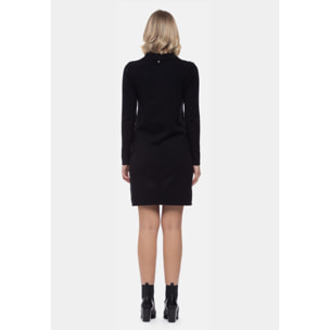 Camomilla - Vestito midi ARYS in Viscosa, nero (42)
