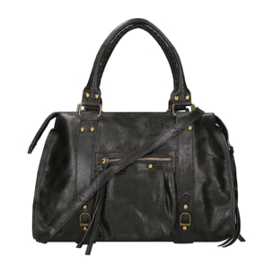 Borsa a spalla da donna - Modello Clara - Vera pelle - 41.0 x 28.0 x 13.0 cm
