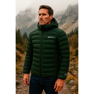 Abrigo ECOThermodiscover de la marca ECOON en color Verde Oscuro