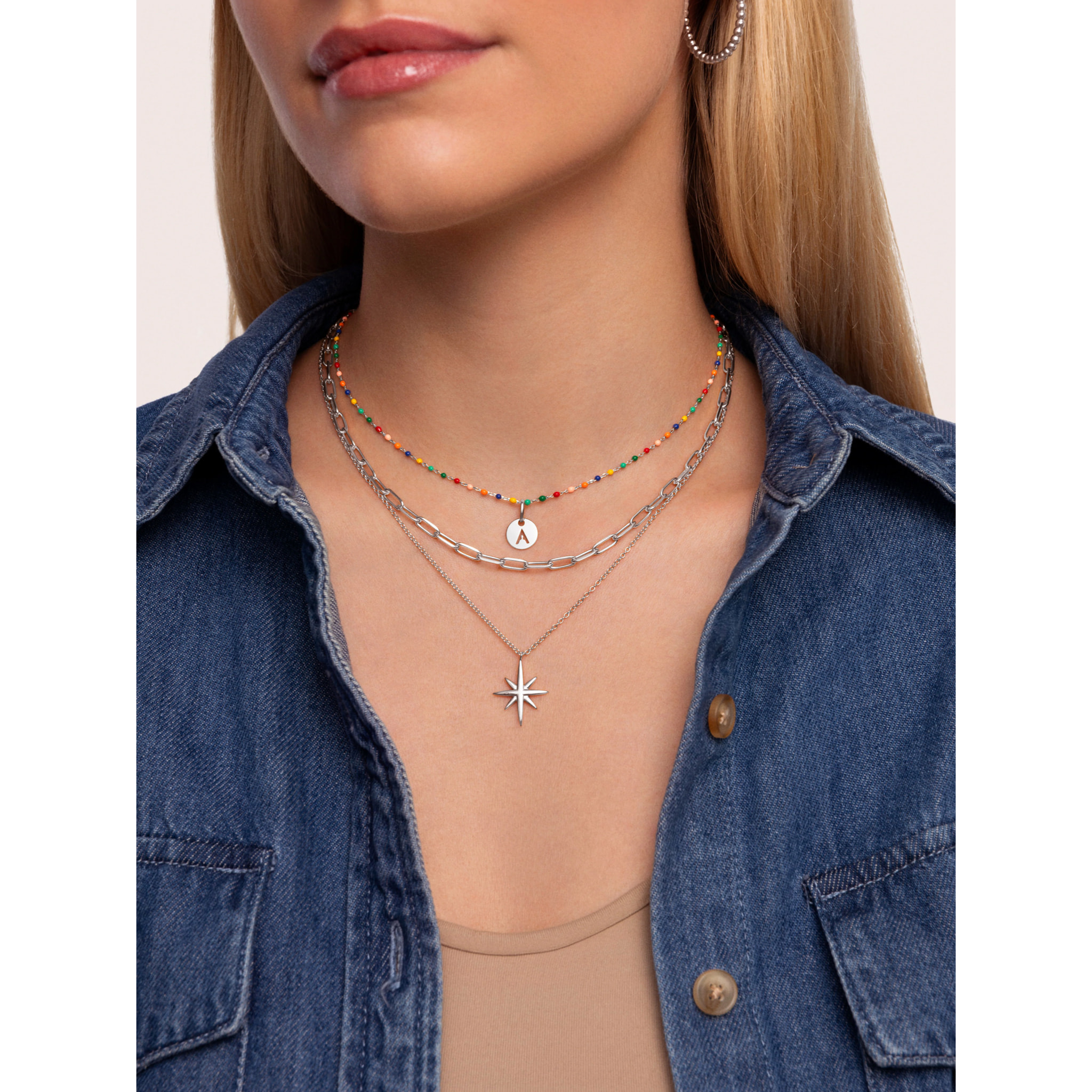 Collana Chic - 40cm in Acciaio