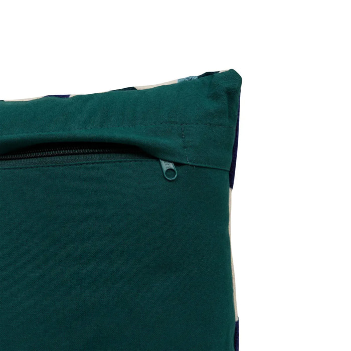 Coussin Hary bleu 50x30cm