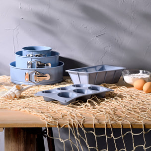 Juego de 3 moldes de horno redondos ø12ø18ø22cm san ignacio noia