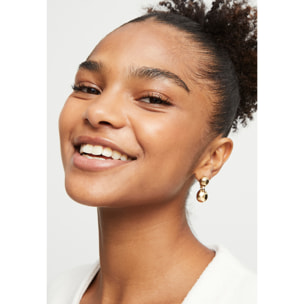 Pendiente SER INTRÉPIDA ORO U