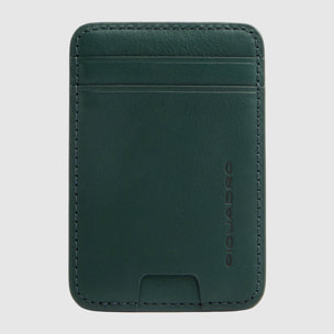 Piquadro Portacarte di credito MagSafe® in pelle
