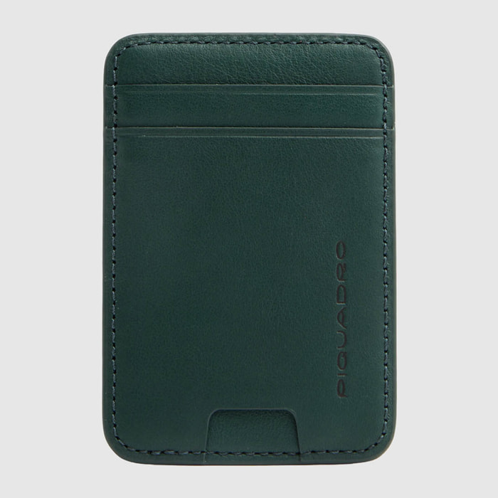 Piquadro Portacarte di credito MagSafe® in pelle