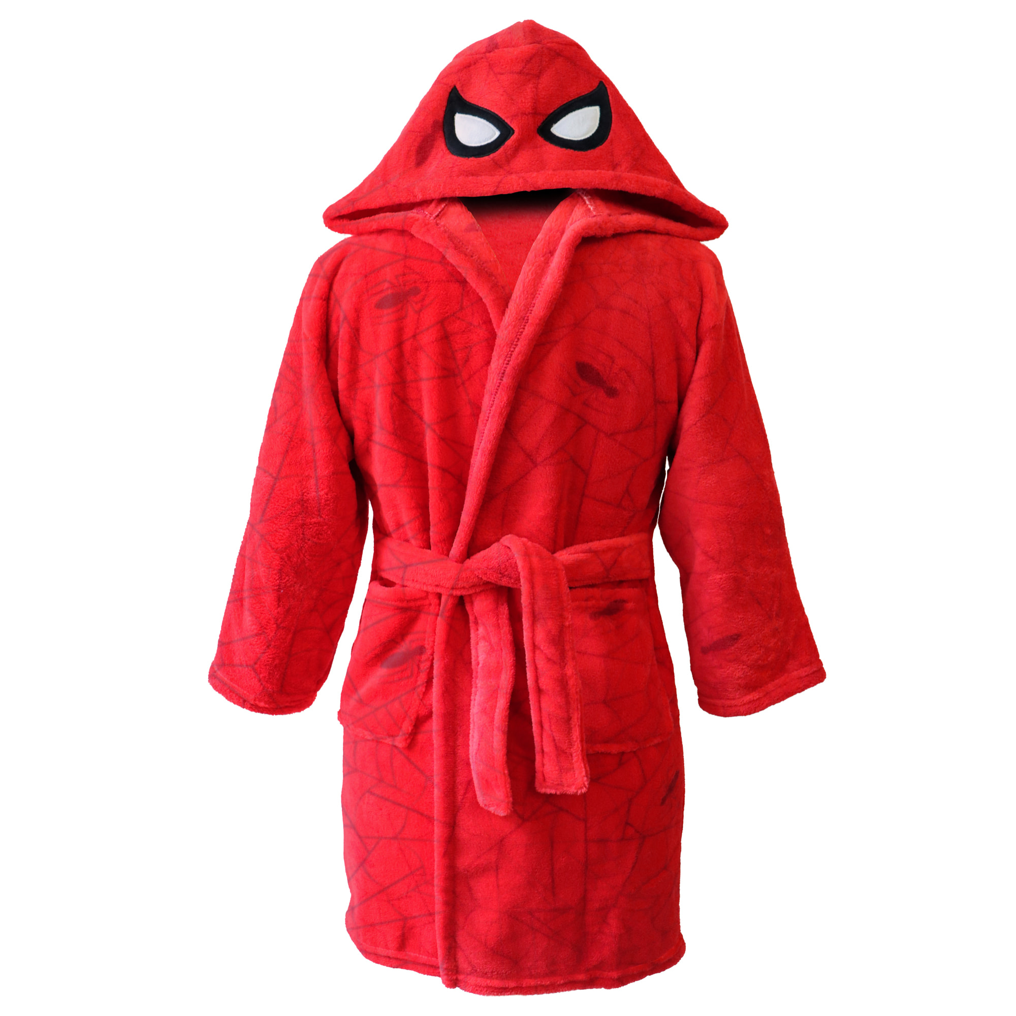 Robe de chambre imprimée à capuche, SPIDERMAN HOME MASK