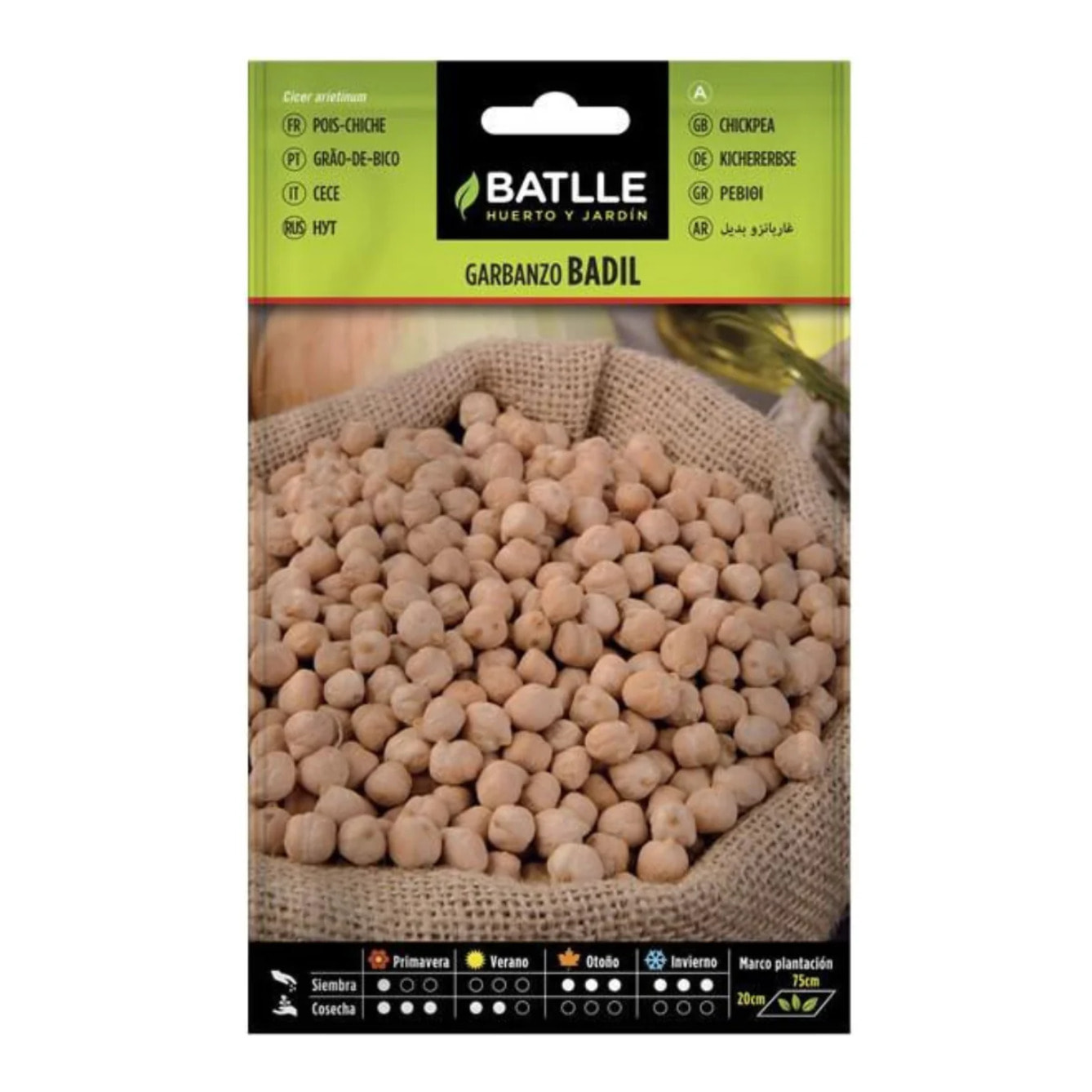 Semillas de Garbanzos Badil Batlle 45 g