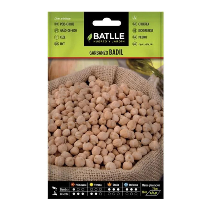 Semillas de Garbanzos Badil Batlle 45 g