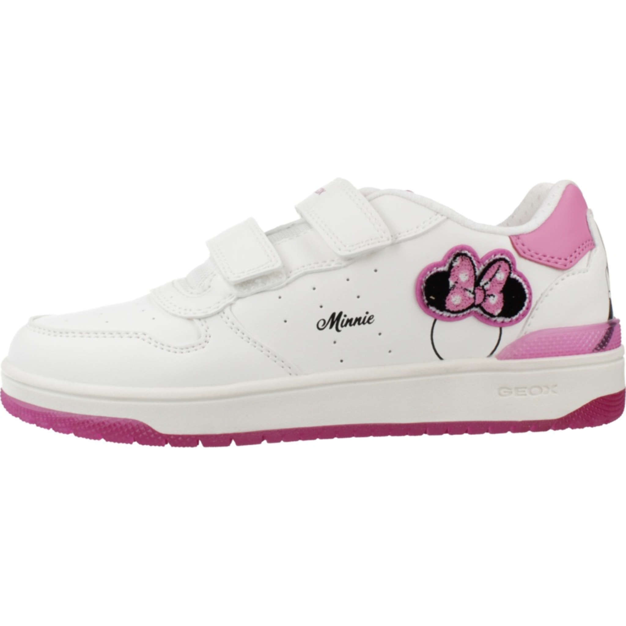 Zapatillas Niña de la marca GEOX  modelo J WASHIBA GIRL BLANCO