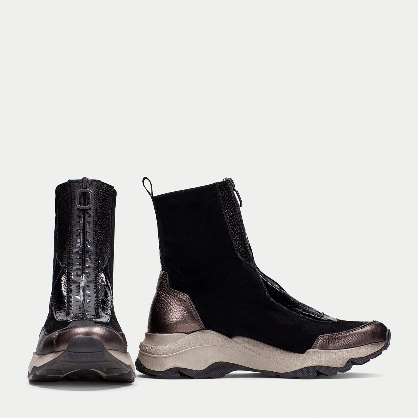 Botin sport Nepal Negro 4,5 cm