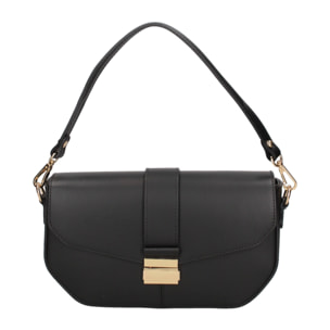Borsa a spalla da donna - Modello False - Vera pelle - 27.0 x 15.0 x 7.0 cm