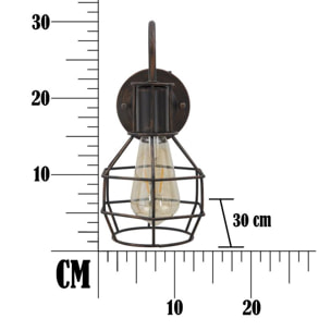 LAMPADA DA MURO INDUSTRY -C- OFFICINE 55 BICOLORE