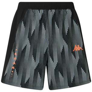 Kappa - Pantaloni Corti Uomo Nero - Kombat Gelmon