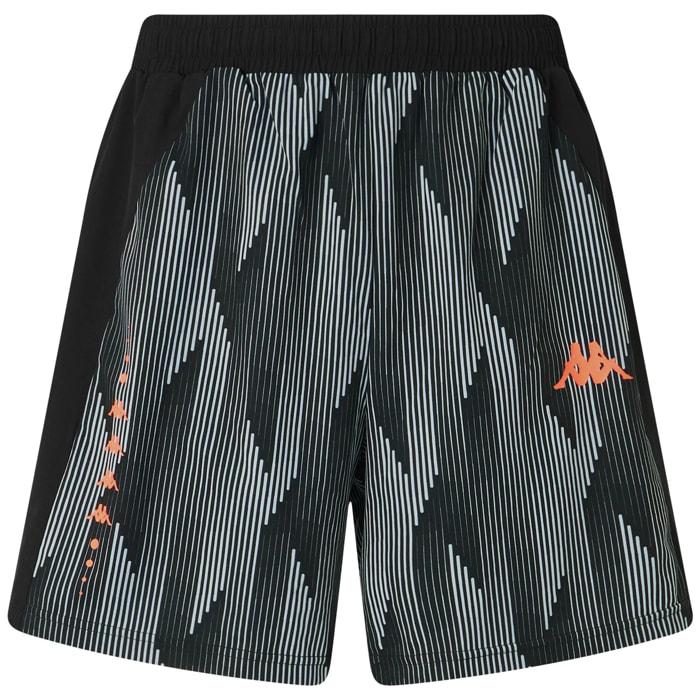 Kappa - Pantaloni Corti Uomo Nero - Kombat Gelmon