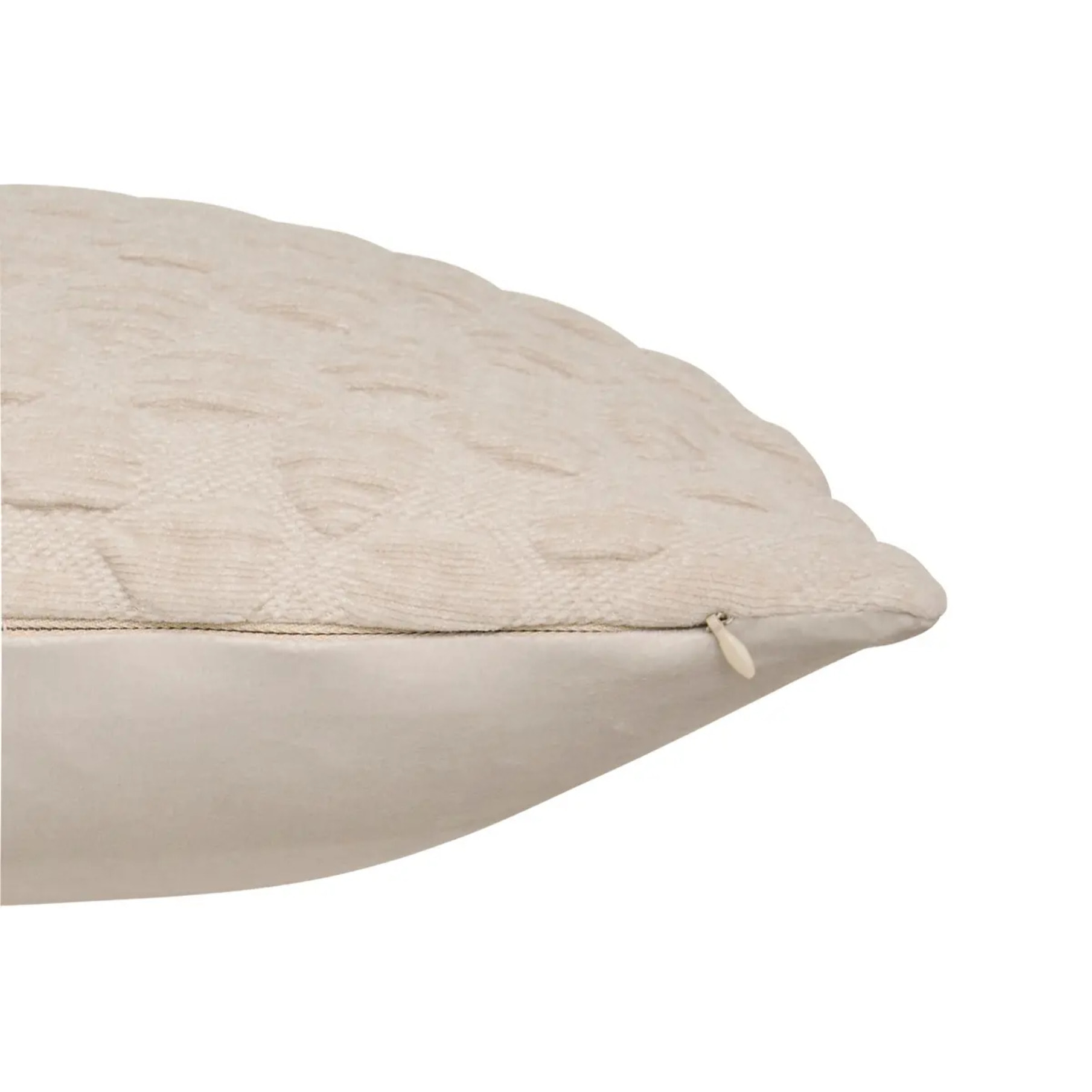 Coussin Nova beige lin 40x40cm