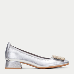 Bailarina Aruba Plata 3 cm