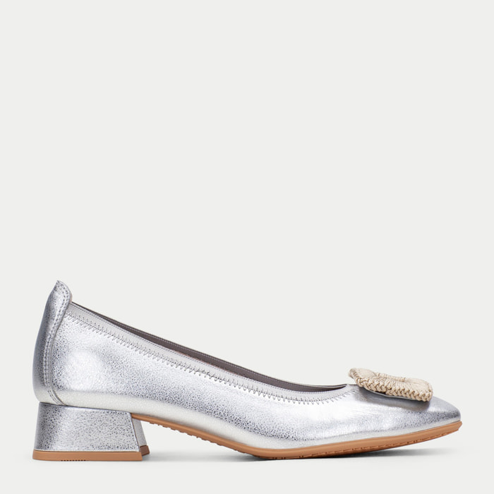 Bailarina Aruba Plata 3 cm