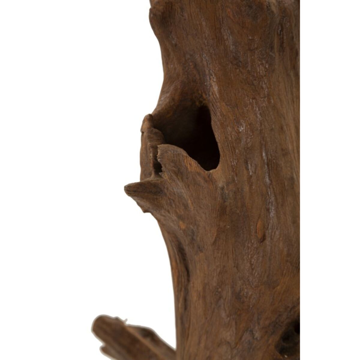 SCULTURA AKAR IN TEAK RICICLATO CM 23X27X64 (PEZZI UNICI - NON RIP. IN SERIE)