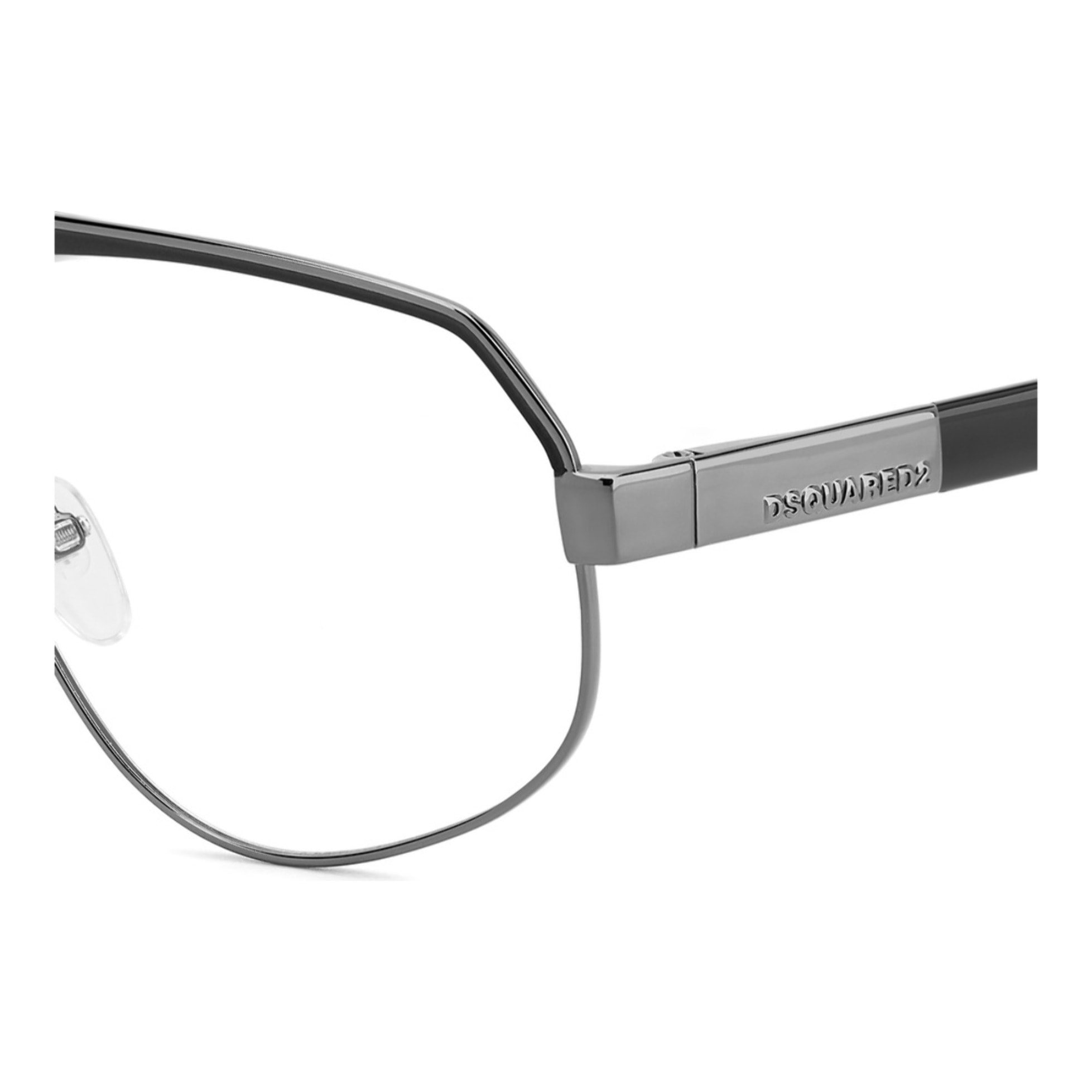 Gafas de Vista Dsquared2 D2 0121 V81 de Metal Hombre 60 mm