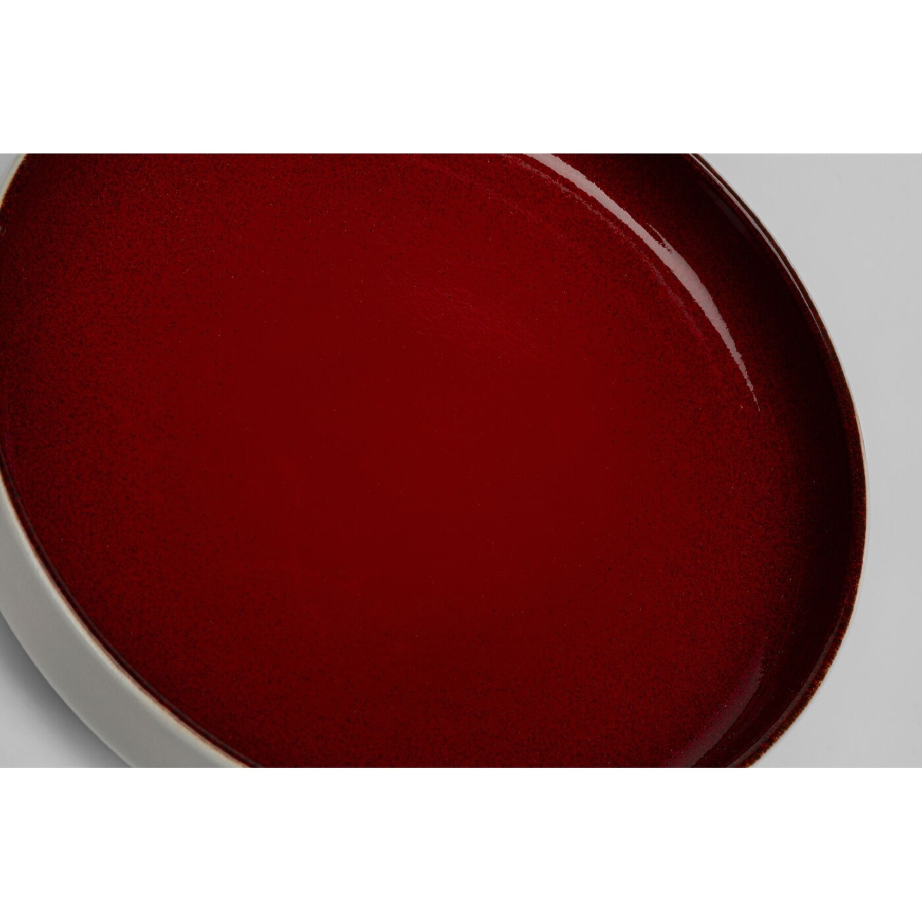 Assiettes creuses Colorino rouges 21cm set de 4 Kare Design